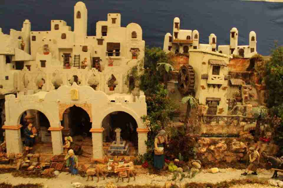 Alcázar muestra su belén monumental inspirado en la arquitectura histórica romana y árabe 1