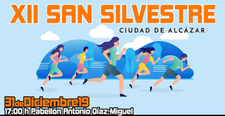 El martes 31 se celebra la XII Edición de la Carrera «San Silvestre»