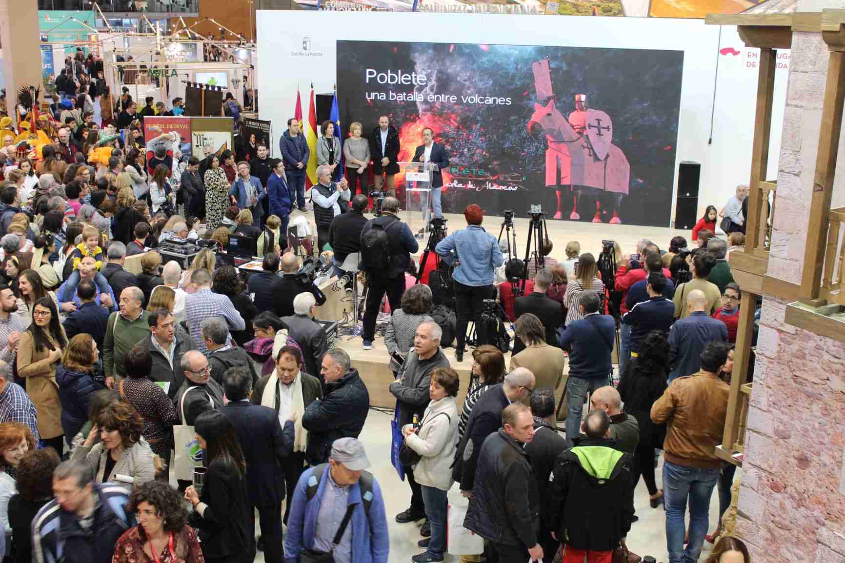Poblete participa en FITUR con “Una batalla entre volcanes” 2