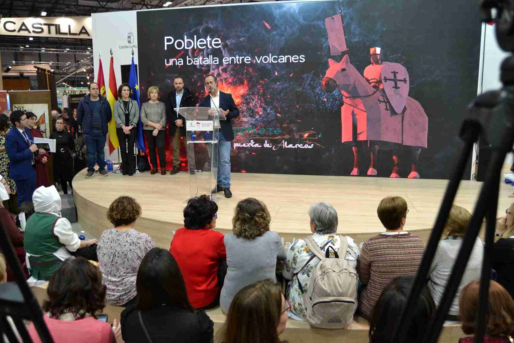 Poblete participa en FITUR con “Una batalla entre volcanes” 1