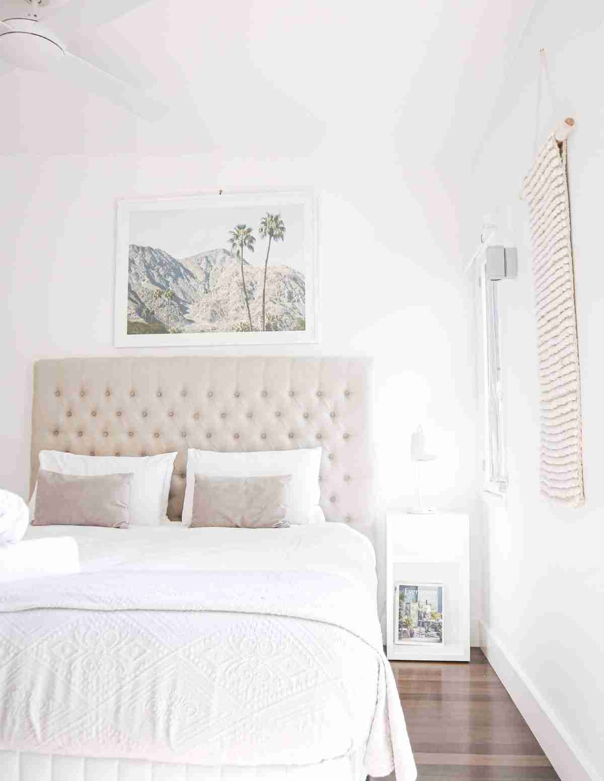 mini dormitorio minimalista