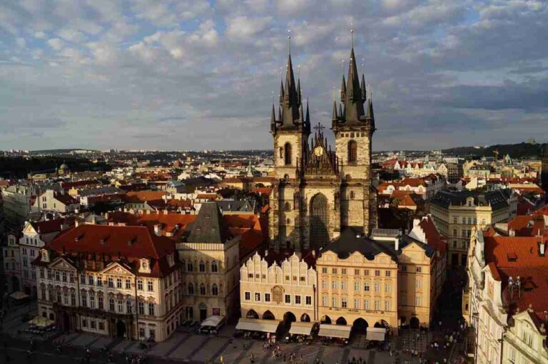 plaza de wenceslao en praga