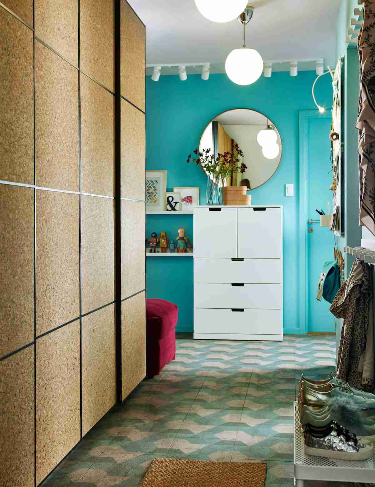 Decorar un vestíbulo de mucho estilo con Ikea 2 decorar un vestibulo moderno