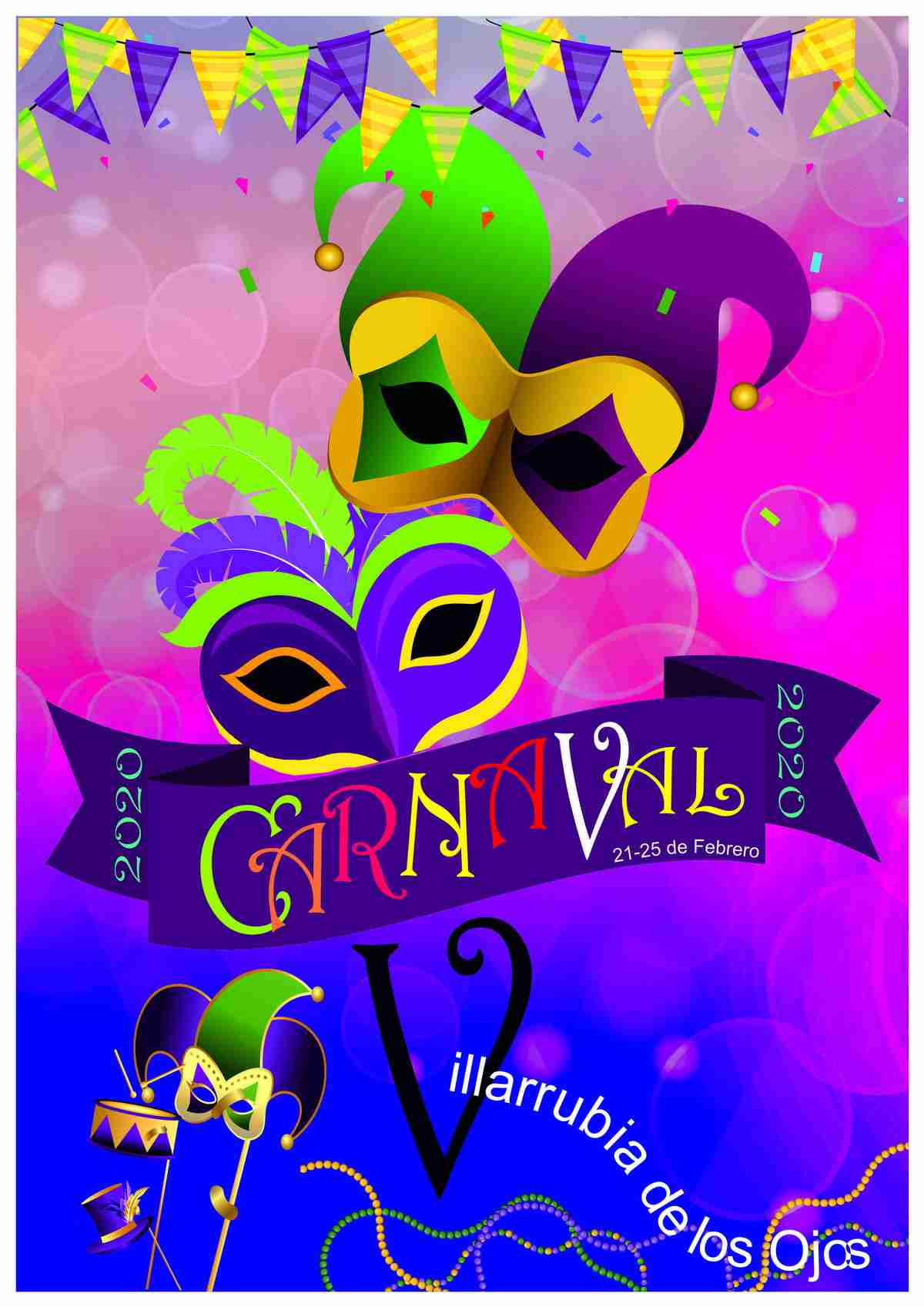 El fin de semana arranca el Carnaval en Villarrubia de los Ojos, y el domingo se esperan 20 grupos para el 30º Desfile Regional 2 El fin de semana arranca el Carnaval en Villarrubia de los Ojos, y el domingo se esperan 20 grupos para el 30º Desfile Regional 2