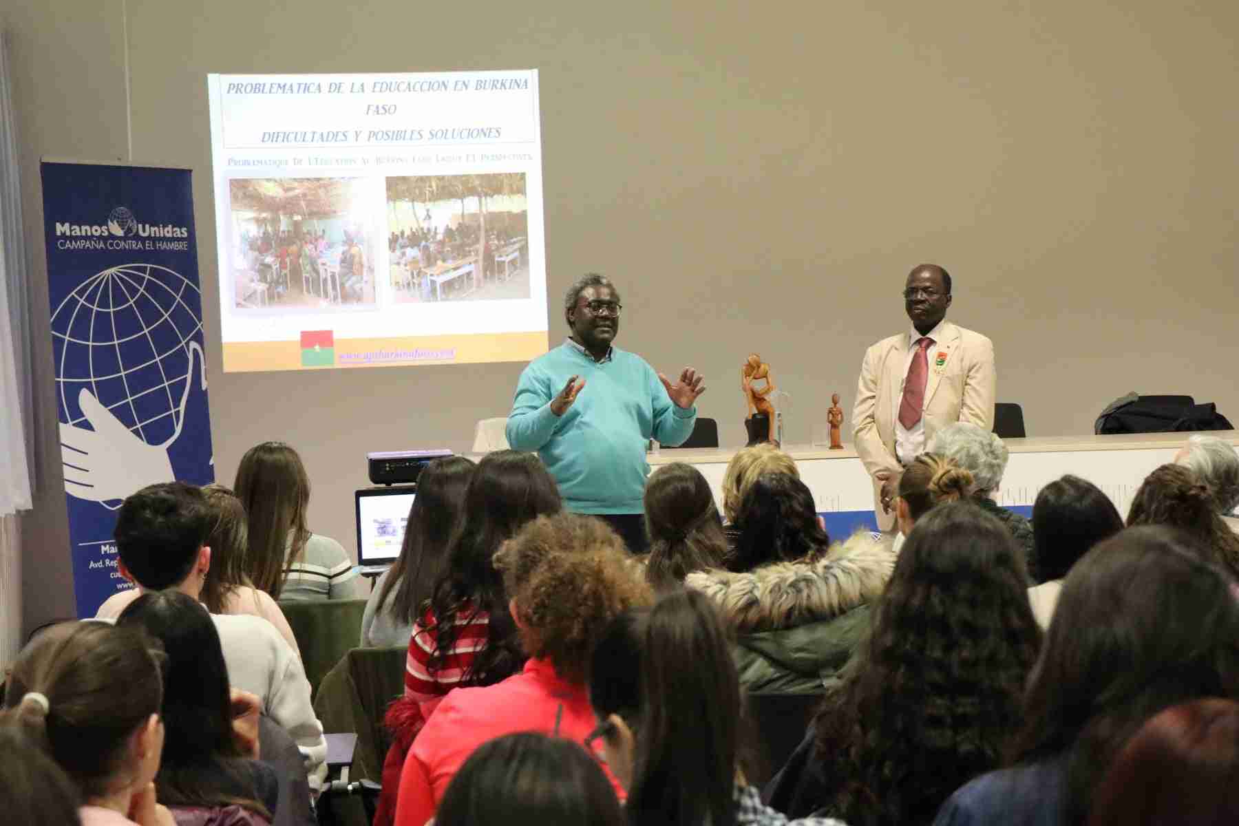 Hamidou Keivin presenta el proyecto de Manos Unidas en Burkina Faso 3