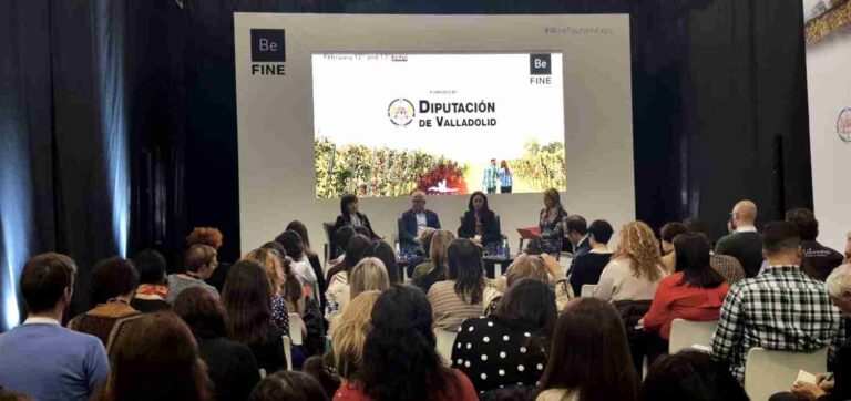 La alcaldesa de Alcázar participó en las Jornadas Be Fine de Valladolid como presidenta de ACEVIN