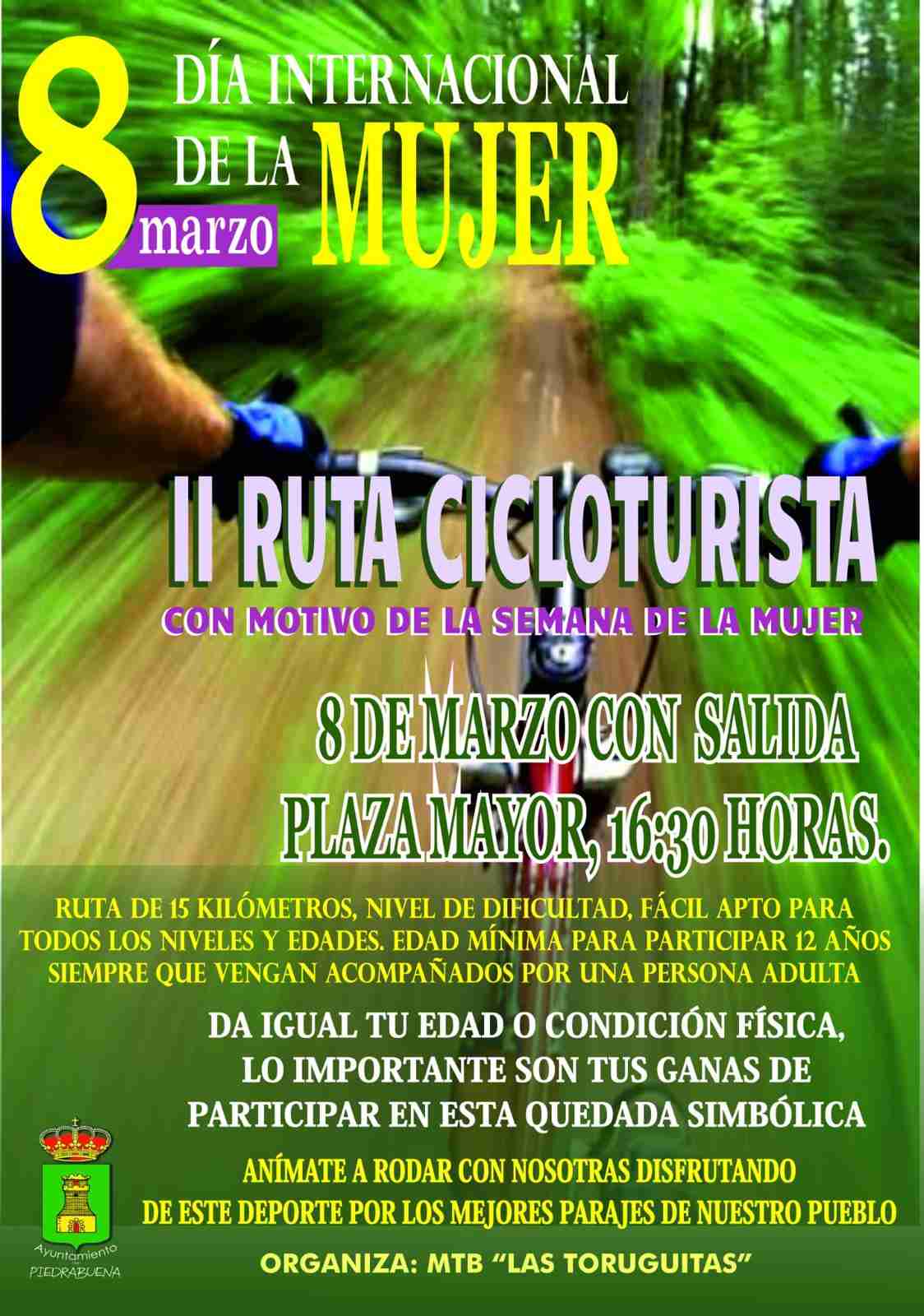 Piedrabuena organiza la 1ª Marcha por la Igualdad como epicentro de una variada programación por el 8 de marzo 2 Piedrabuena organiza la 1ª Marcha por la Igualdad como epicentro de una variada programación por el 8 de marzo 2