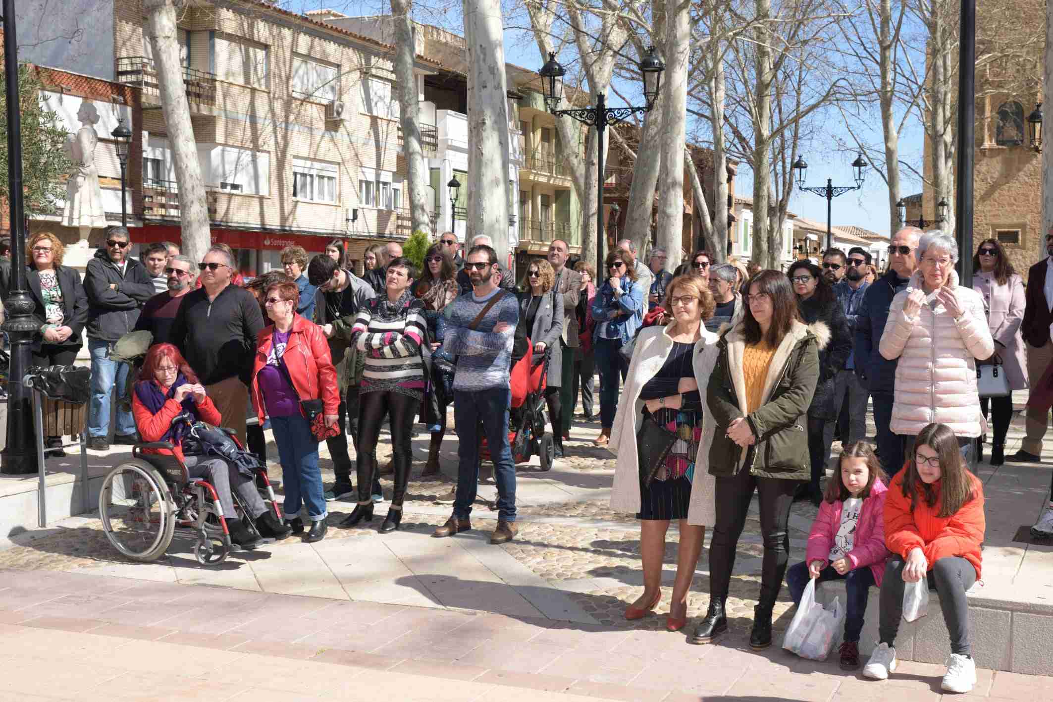 Los argamasilleros se concentraron por la igualdad real entre hombres y mujeres 1