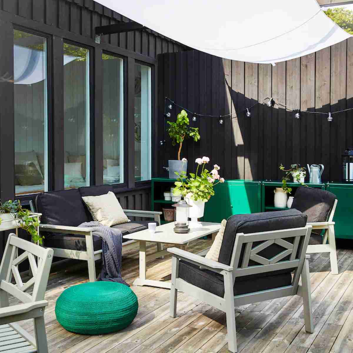 Patios pequeños: ideas geniales de Ikea para decorarlos