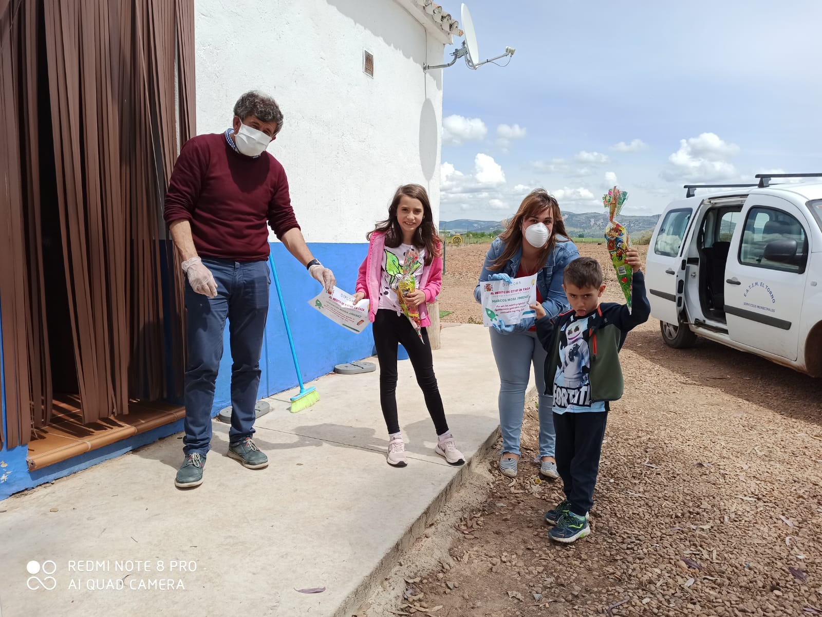 El alcalde de El Torno agradece a los niños su colaboración en la lucha contra el coronavirus 1 El alcalde de El Torno agradece a los niños su colaboración en la lucha contra el coronavirus 1