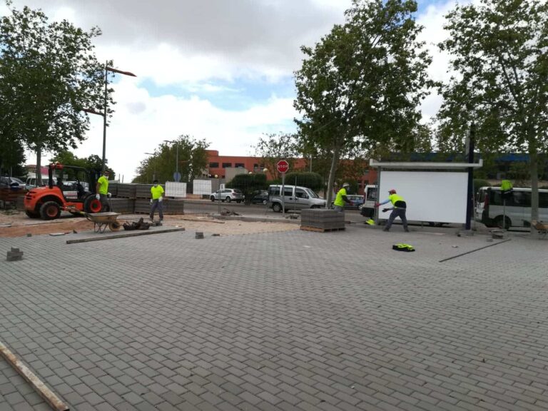Alcázar de San Juan recupera el trabajo en algunas obras de accesibilidad urbana