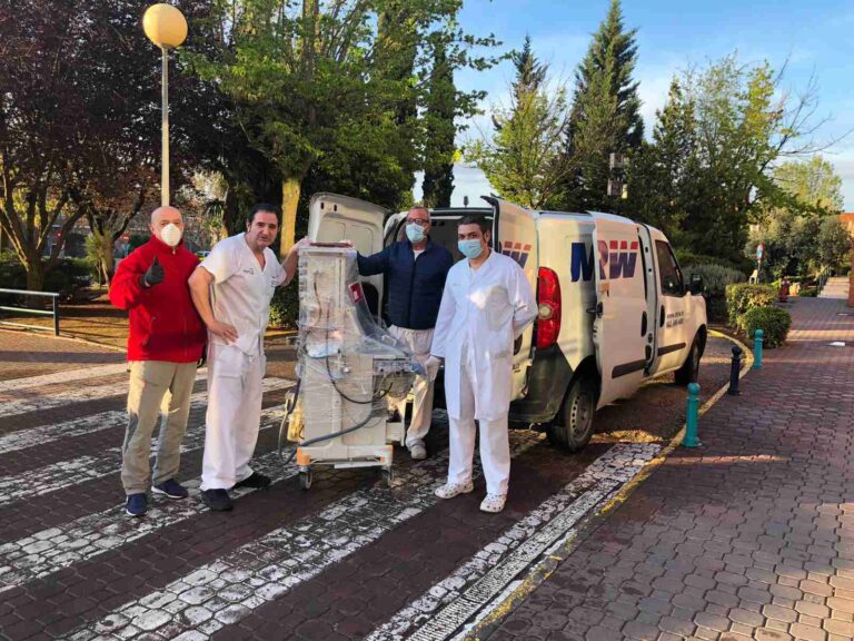 EO Madrid distribuye 1 y Castilla-La Mancha 16 equipos de respiradores y de ventilación mecánica en centros hospitalarios de la región