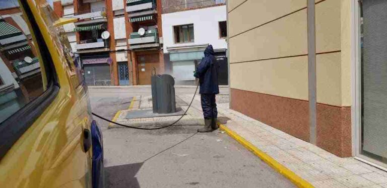 GEACAM realiza labores de desinfección contra el Covid 19 en 24 localidades y siete residencias de mayores