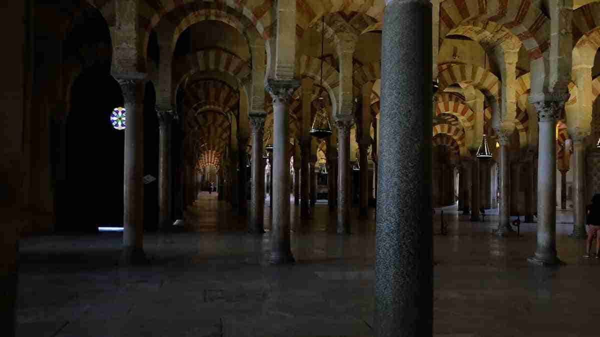 mezquita catedral en el casco historico de cordoba