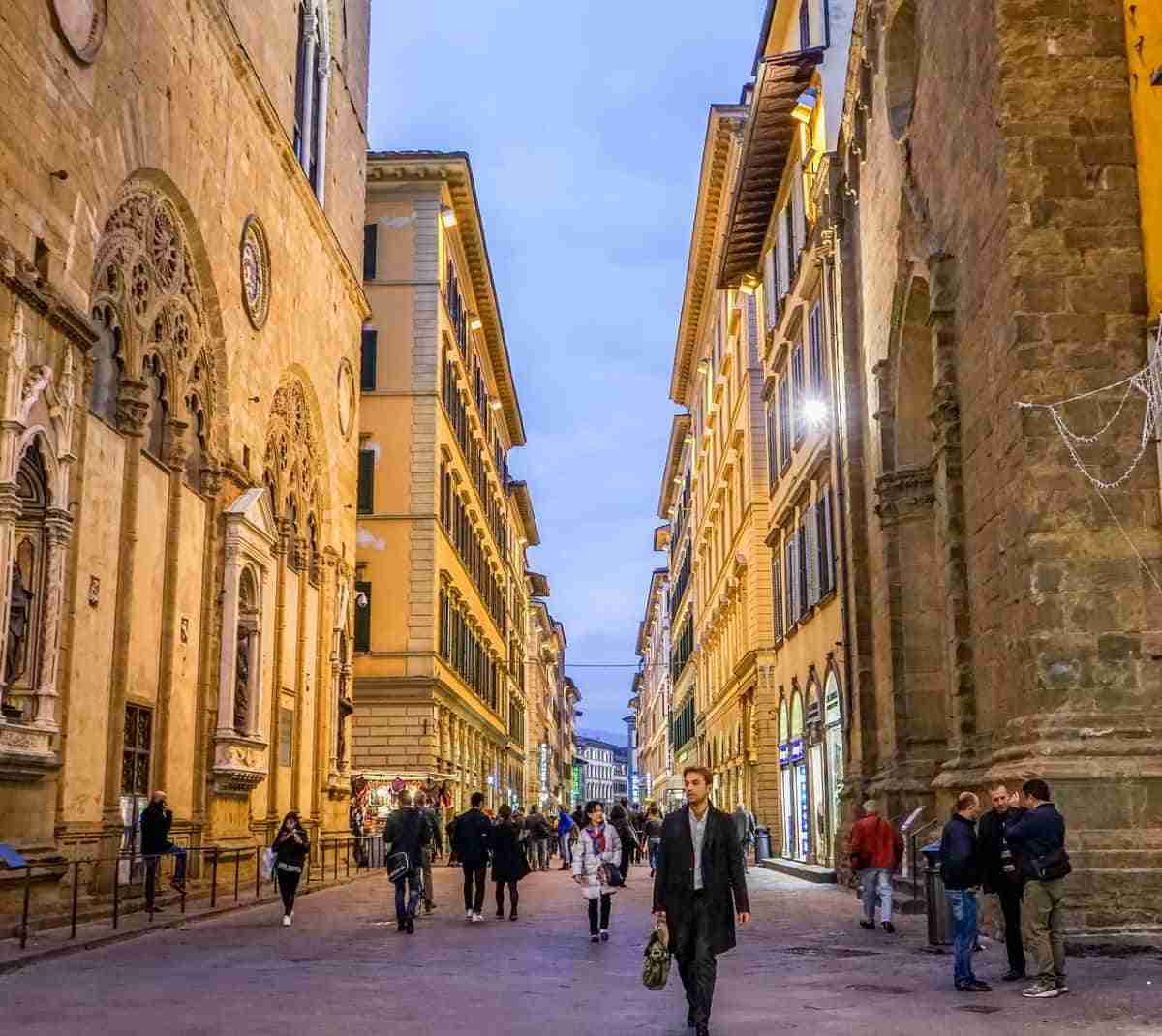 centro historico de florencia italia