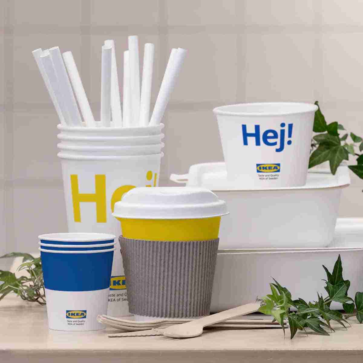 productos desechables sostenibles de ikea