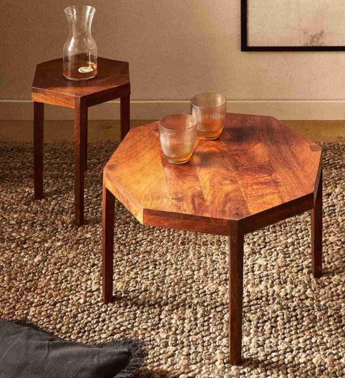 mesita octogonal zara home rebajas