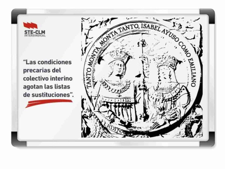 Condiciones precarias del personal interino agotan las listas de sustituciones en CLM