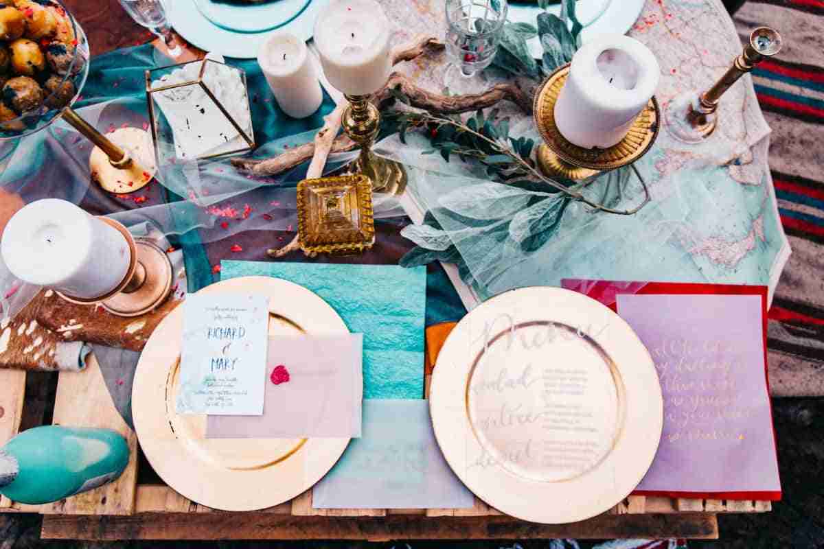 decoracion platos invitados