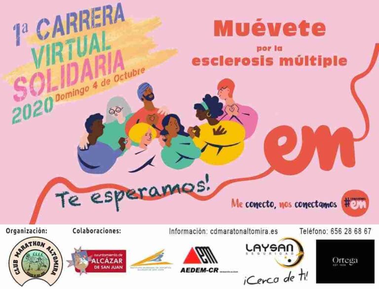 El CD Altomira organiza la Carrera Solidaria Virtual a favor de la Esclerosis Múltiple