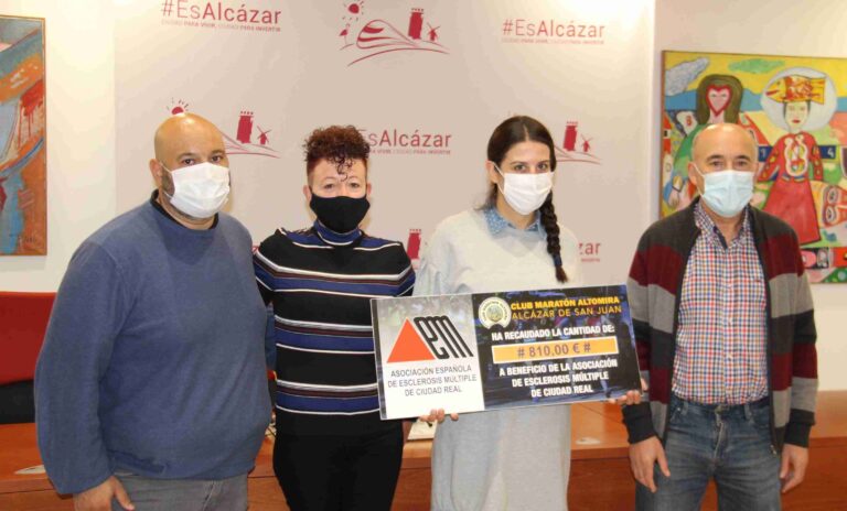 El Club Maratón Altomira recaudó 810 euros en la Carrera Solidaria Virtual a favor de la Asociación de Esclerósis Múltiple