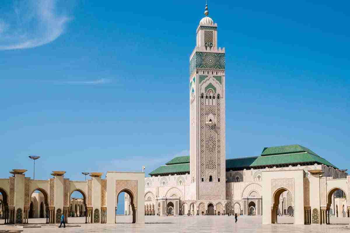 mezquita de la ciudad de casablanca
