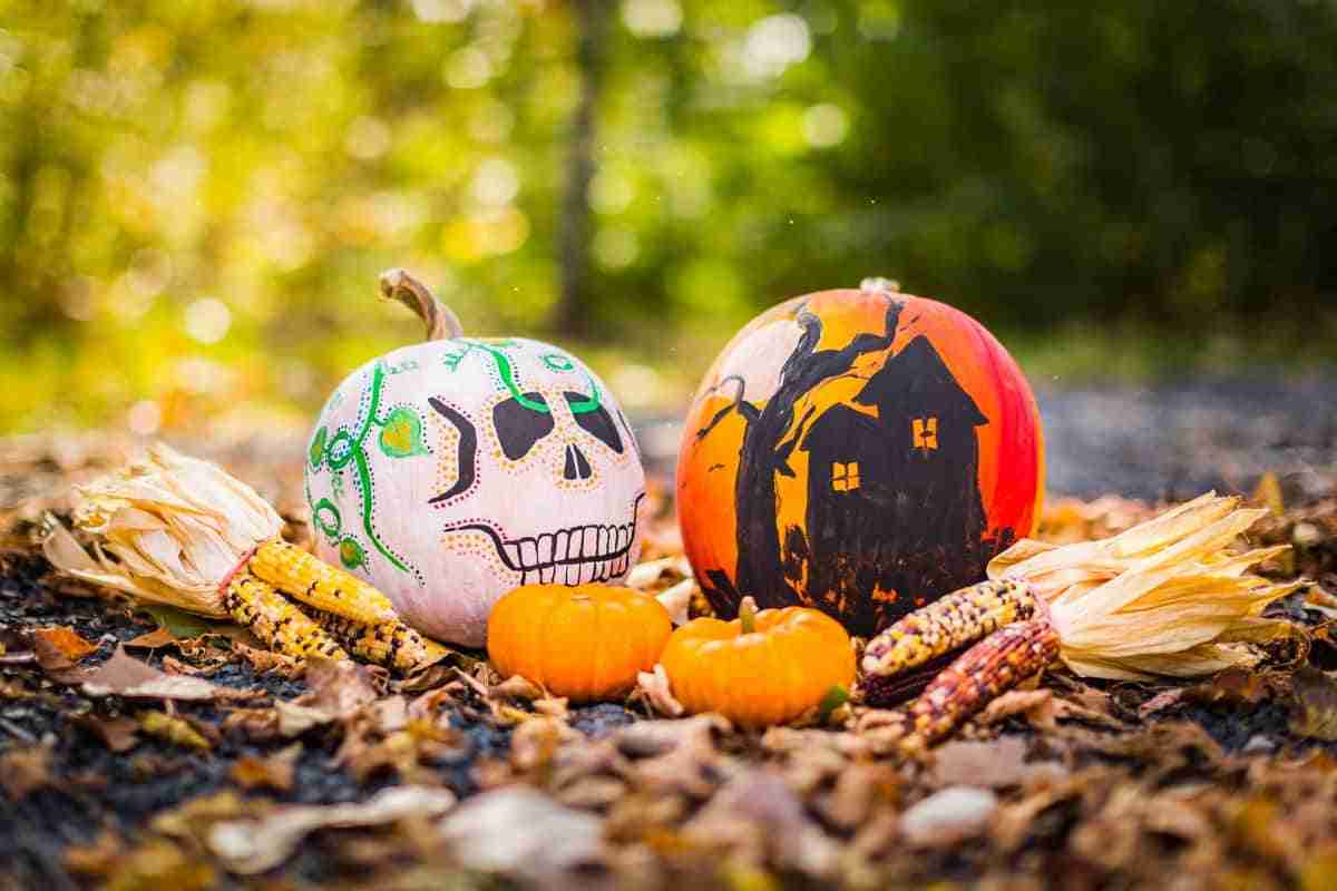 pintar calabazas de halloween
