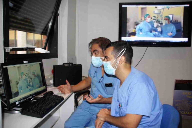 Una prestigiosa revista de Estados Unidos publica un vídeo sobre el empleo de simuladores quirúrgicos en el Hospital Mancha Centro