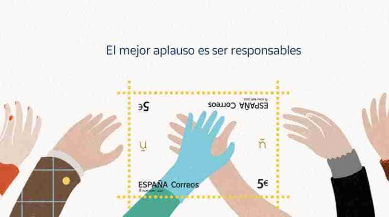 Correos lanza un sello para dar las gracias a los héroes de la lucha contra el Covid-19