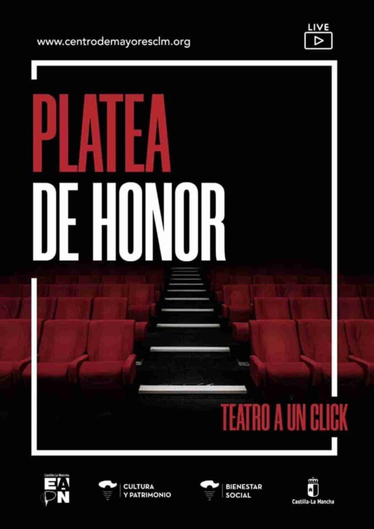 Programa online “Platea de Honor” acercará la cultura y el teatro a toda la región