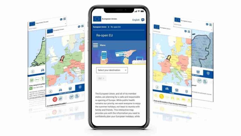 Viajes durante la pandemia de coronavirus de europeos