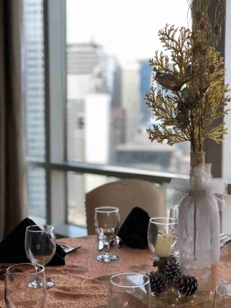 diy arbolito navideno para la mesa