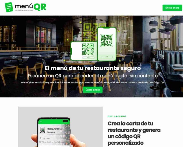 Crea gratis la carta online de tu restaurante con código QR con menúQR