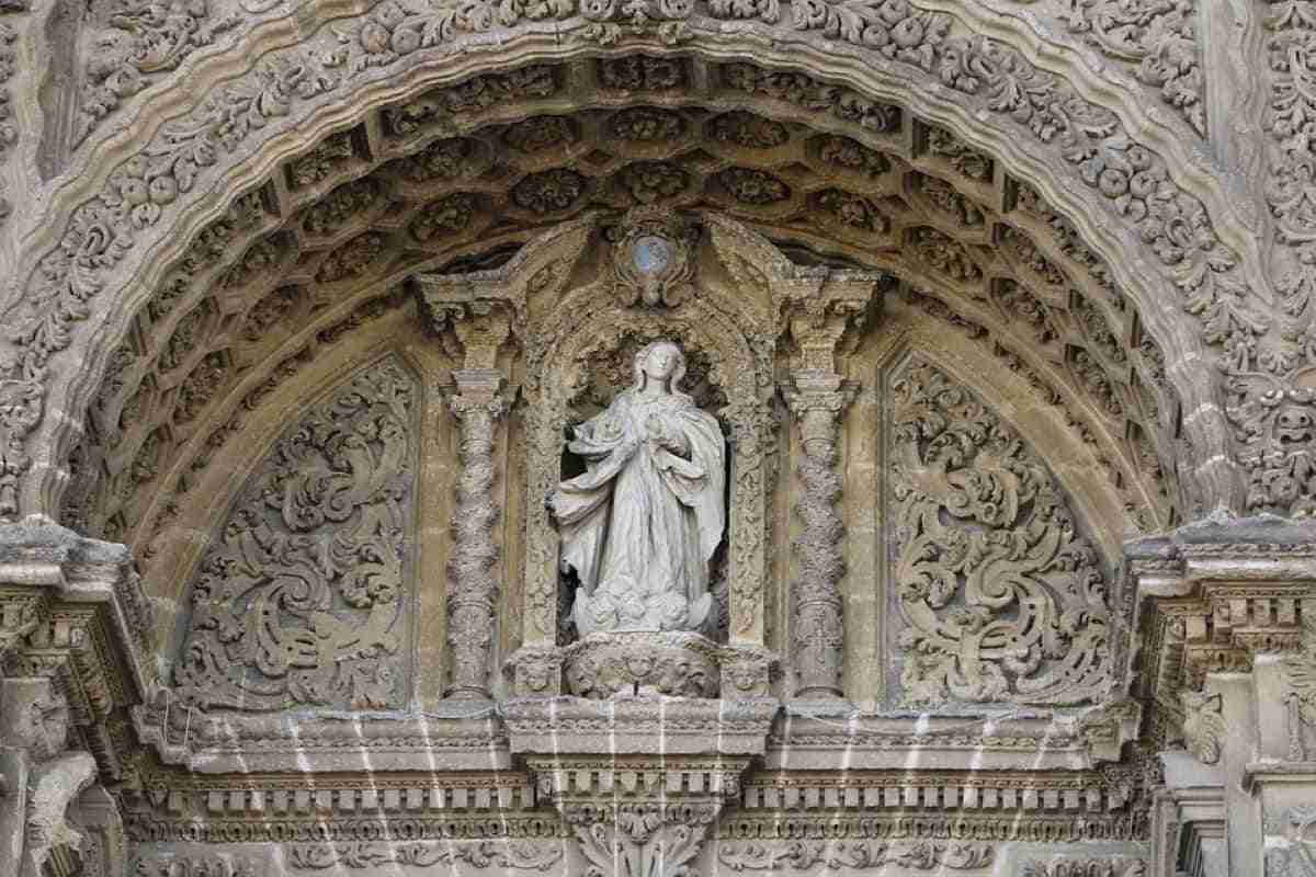detalle de la catedral de jerez
