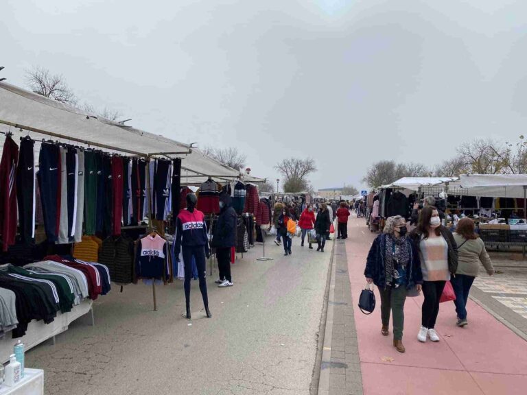 El mercadillo de Alcázar de San Juan abrirá el lunes con todos los puestos habituales