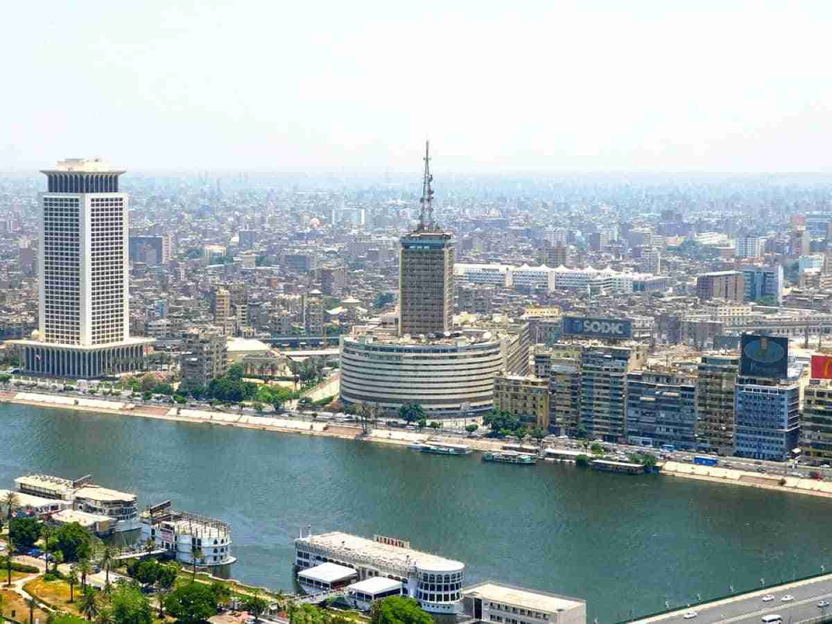 paisaje de la ciudad de el cairo