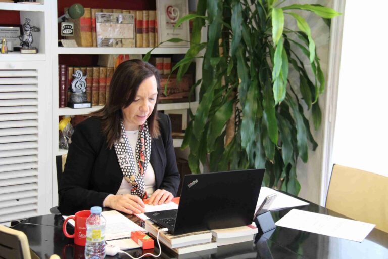 Reunión telemática de RECEVIN para prorrogar el título de Ciudad Europea del Vino a Aranda de Duero