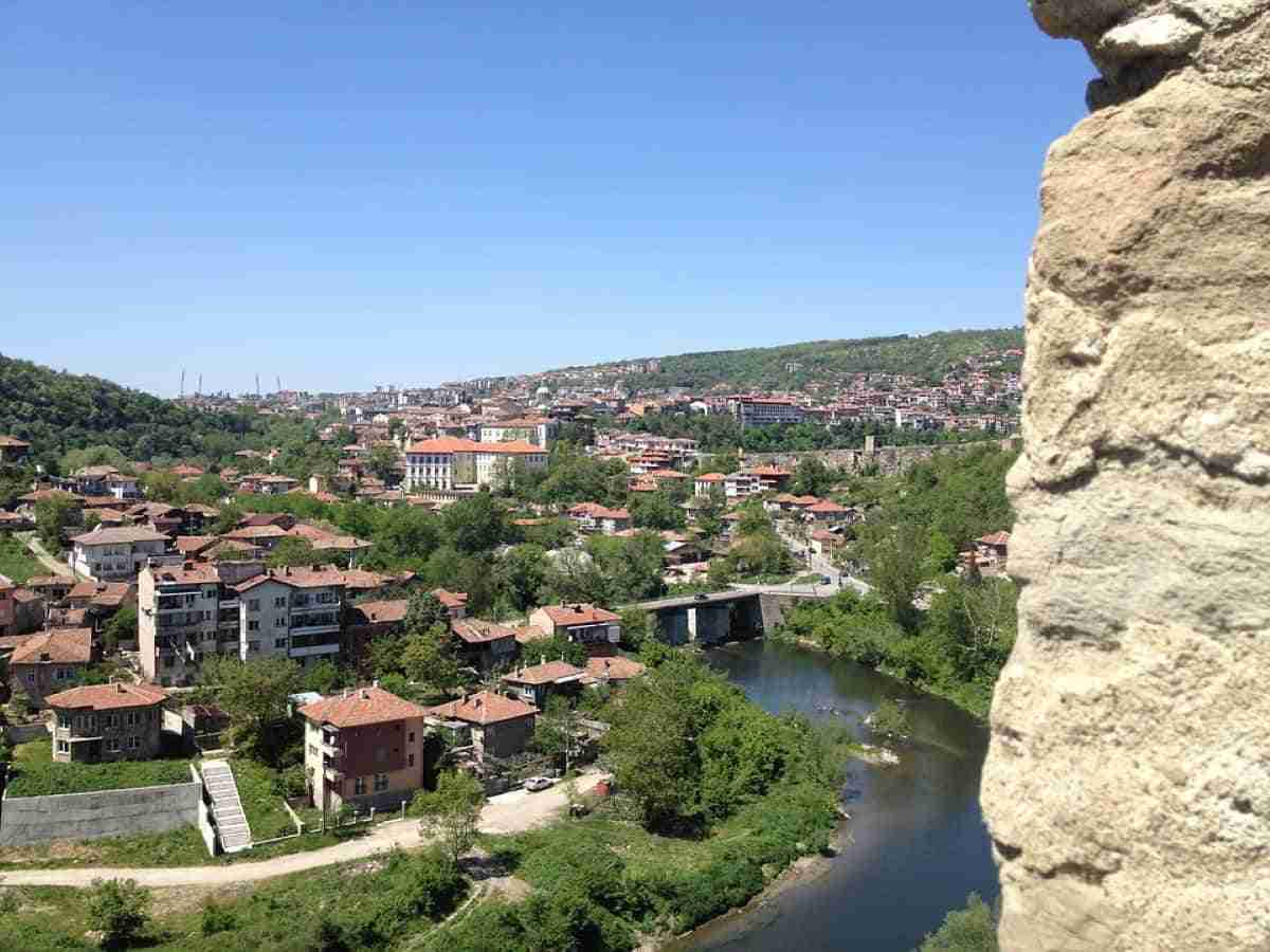 vista de sarajevo y el rio
