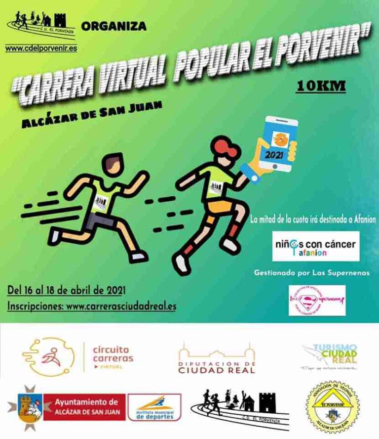 La Carrera Popular 10K de El Porvenir será una prueba virtual