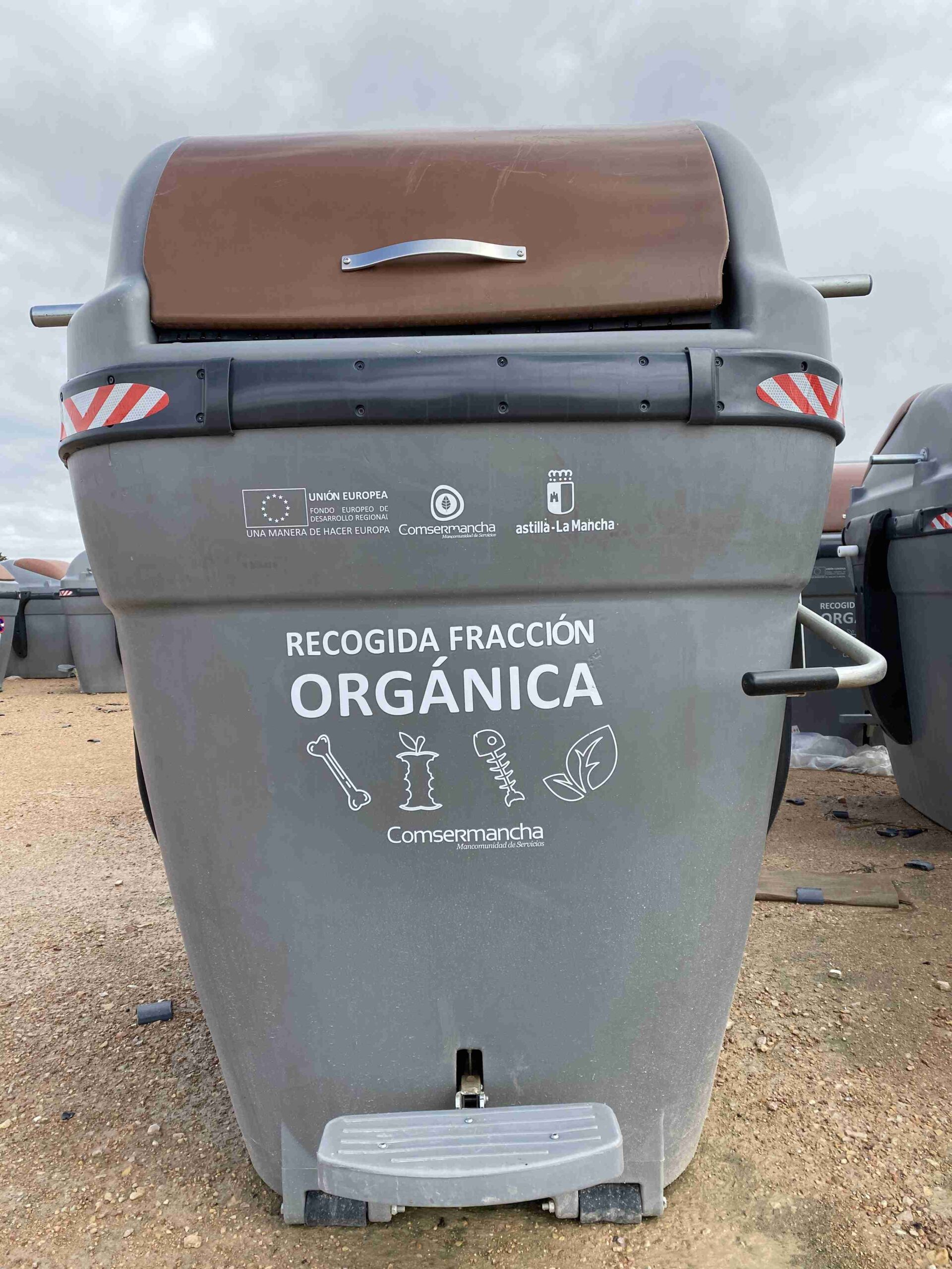 88 contenedores de tapa marrón para basura orgánica a partir del mes de mayo en Alcázar de San Juan 1 88 contenedores de tapa marrón para basura orgánica a partir del mes de mayo en Alcázar de San Juan 1