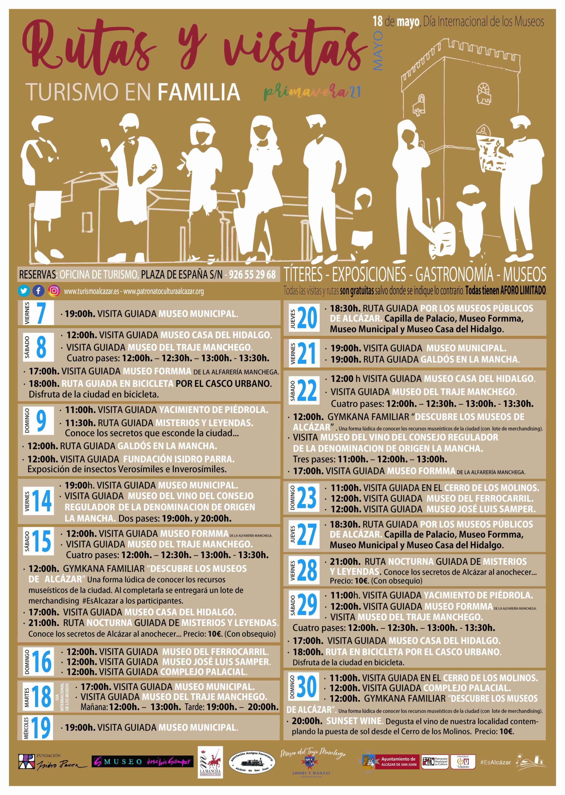 La programación turística de mayo gira en torno a la celebración del Día Internacional de los Museos 14