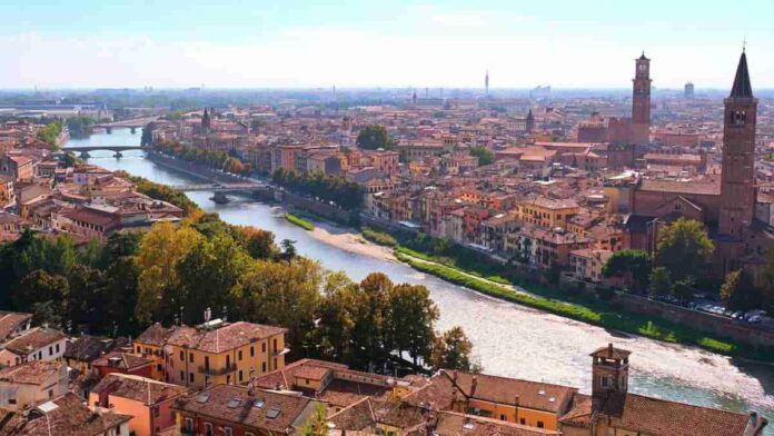 ciudad de verona italia