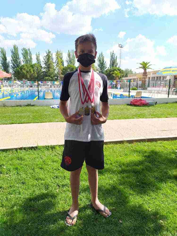 Campeonato regional de natación benjamín de verano de 2021 1