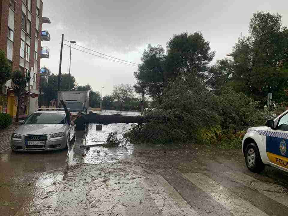 Una fuerte tormenta provocó numerosos desperfectos en Alcázar de San Juan 7