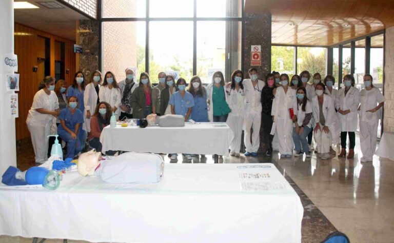 El Hospital Mancha Centro conmemora el Día Mundial de la Parada Cardiorrespiratoria