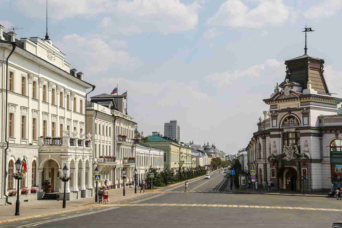 vista de la ciudad de kazan
