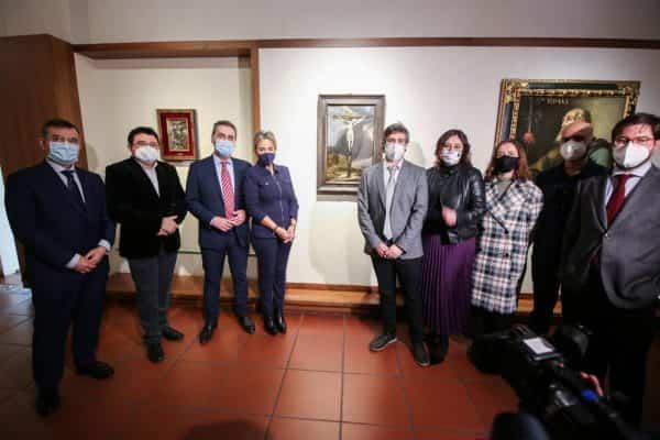 La alcaldesa agradece al Ministerio de Cultura que fortalezca el patrimonio cultural de Toledo con la obra Crucifixión de El Greco