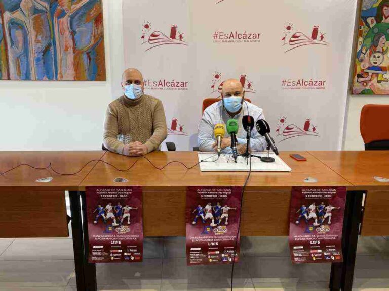 Alcázar acogerá el partido amistoso de fútbol sala entre el Manzanares F.S. Quesos El Hidalgo y El Pozo Murcia Costa Cálida F.S