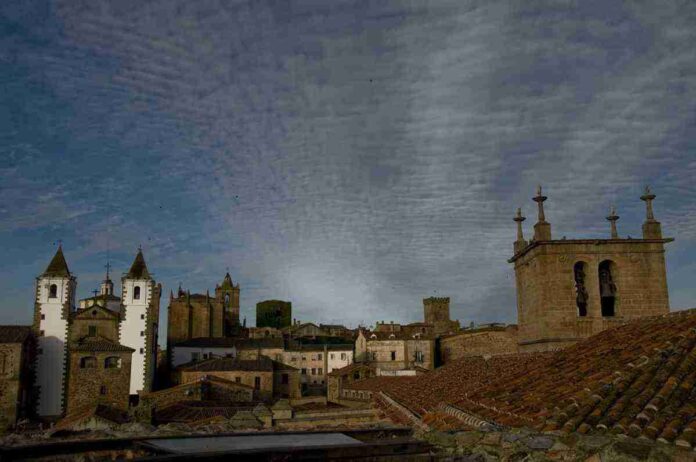 amanecer en caceres