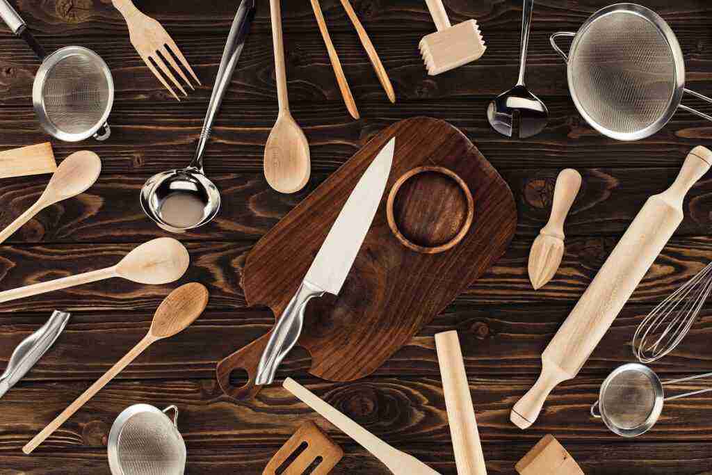 Sartenes, cucharones, ollas elige los utensilios de cocina más